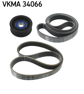 SKF Keilrippenriemensatz VKMA 34066